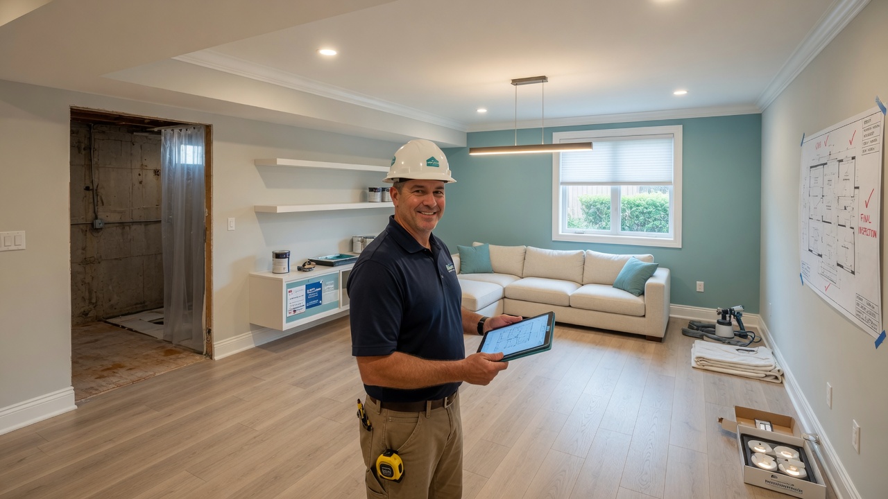 Basement Finishing Project Management: How to Turn Basements into Profitable Living Spaces in 2026
