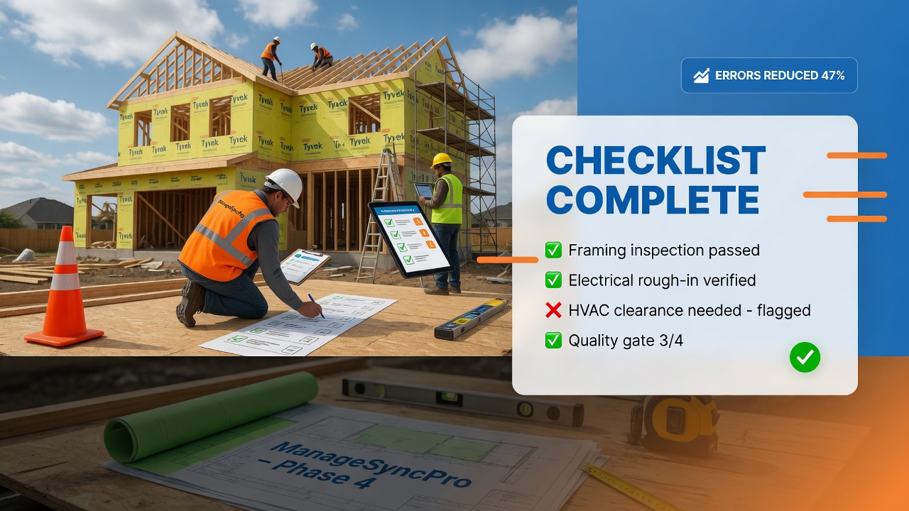 Checklists in Construction: How to Reduce Errors and Improve Quality
