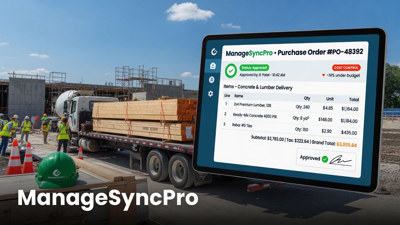 Purchase Orders in Construction: How to Use Them to Control Costs
